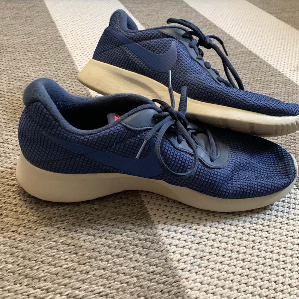 Blue Nike Athletic Shoes